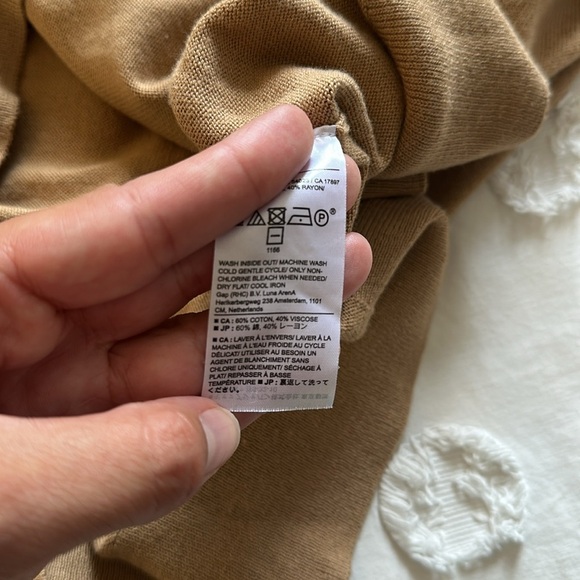 Banana republic golden rattan forever sweater XXL v neck - Picture 5 of 6